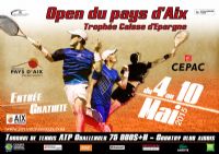 Open du Pays d'Aix - Trophée Caisse d'Epargne CEPAC. Du 7 mai 2015 au 13 mai 2017 à aix-en-provence. Bouches-du-Rhone. 